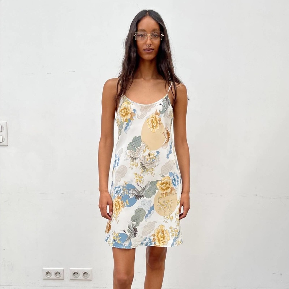 Zara printed dress lingerie - Picture 3 of 3